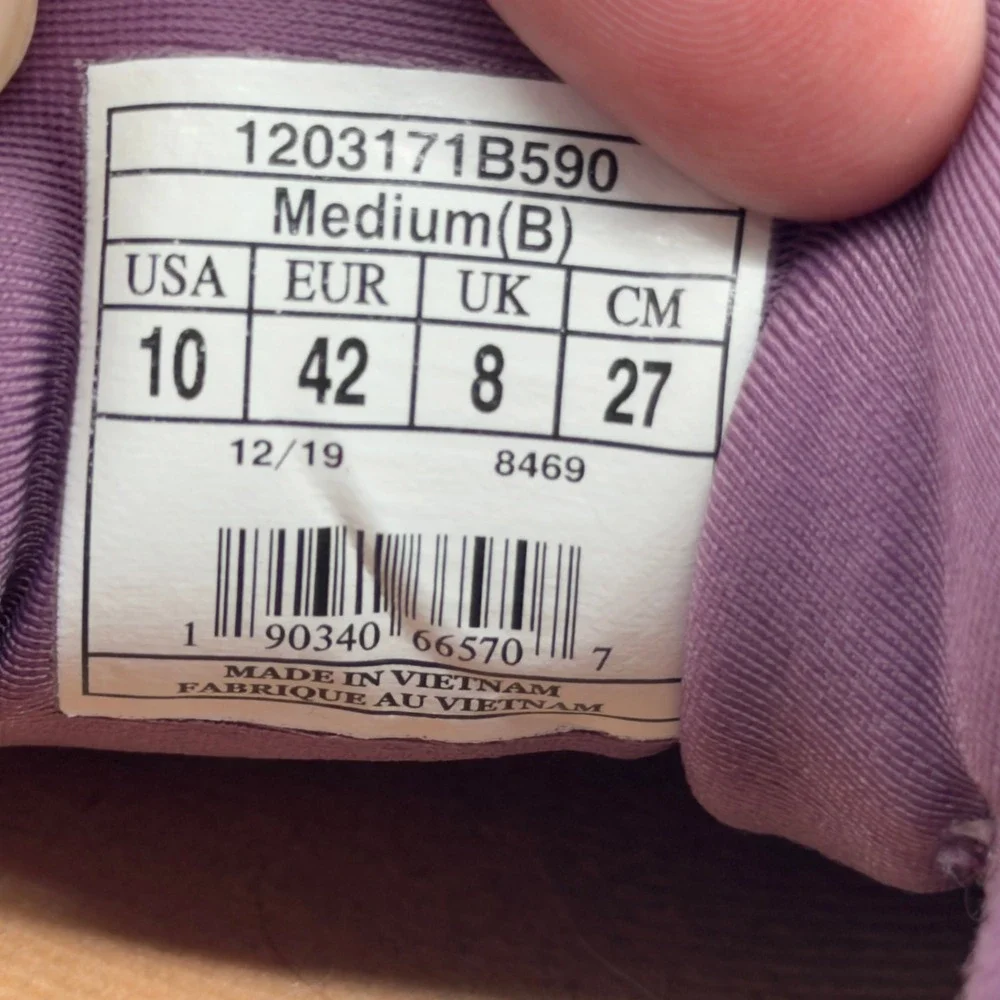Brooks Glycerin 18 Womens Running Shoes Purple Copper Size 10